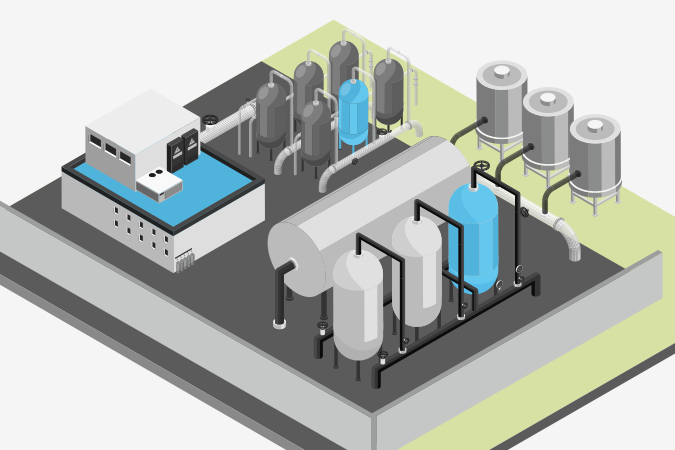 Технологические наружные установки