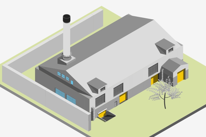 Здания производств