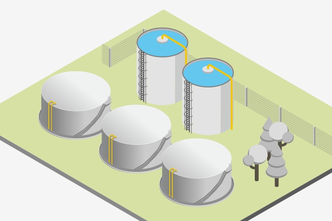 Резервуарные парки нефти и нефтепродуктов