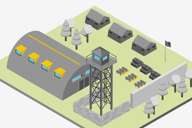 Объекты с обращением пороха