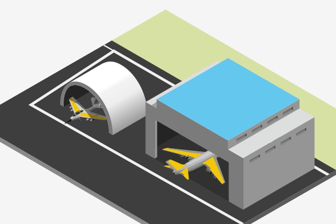 Авиационные ангары