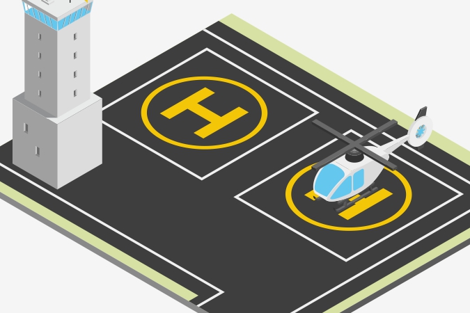 Вертодромы и вертолетные площадки