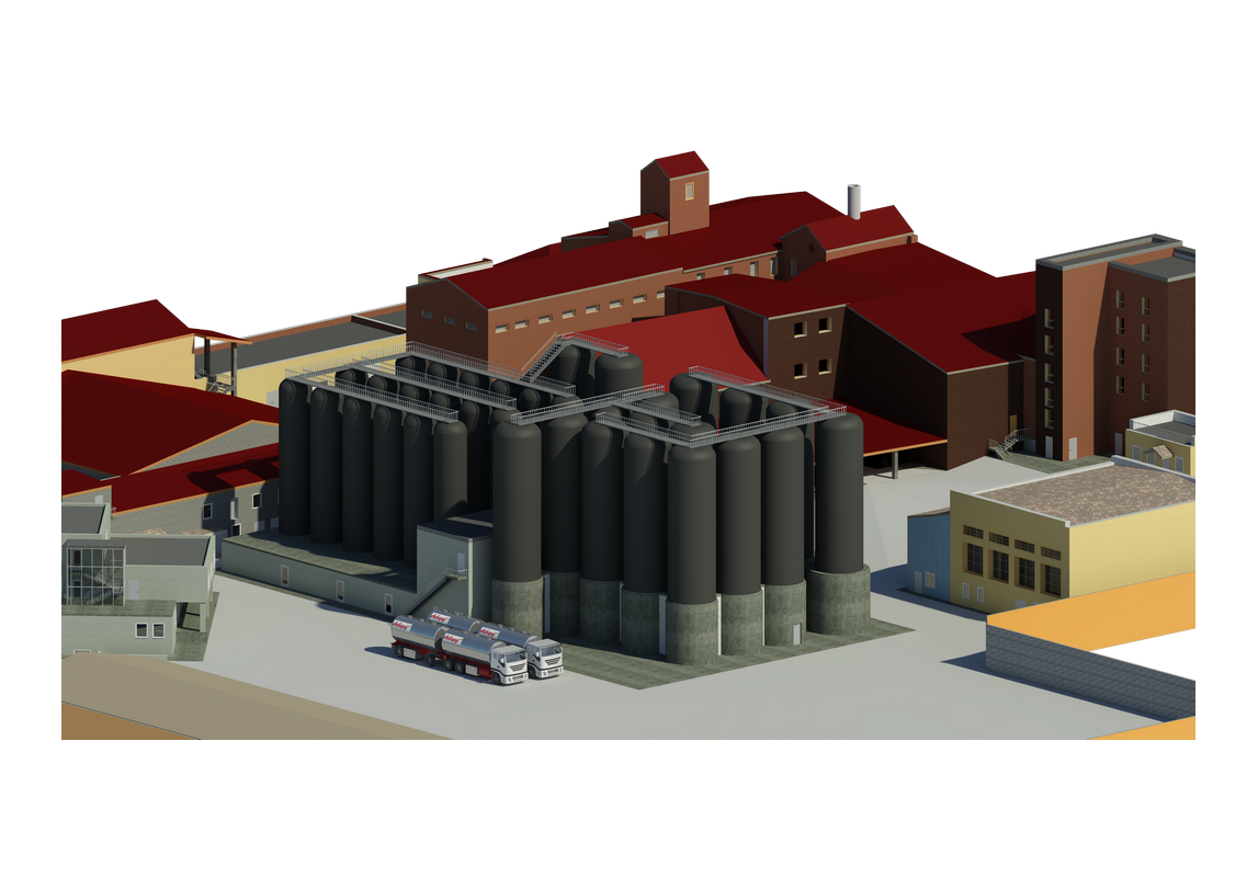 Здания завода 