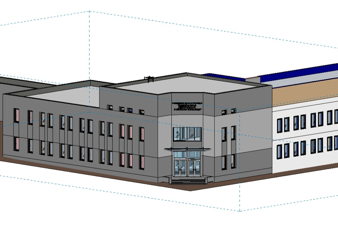 Диагностический корпус больницы
